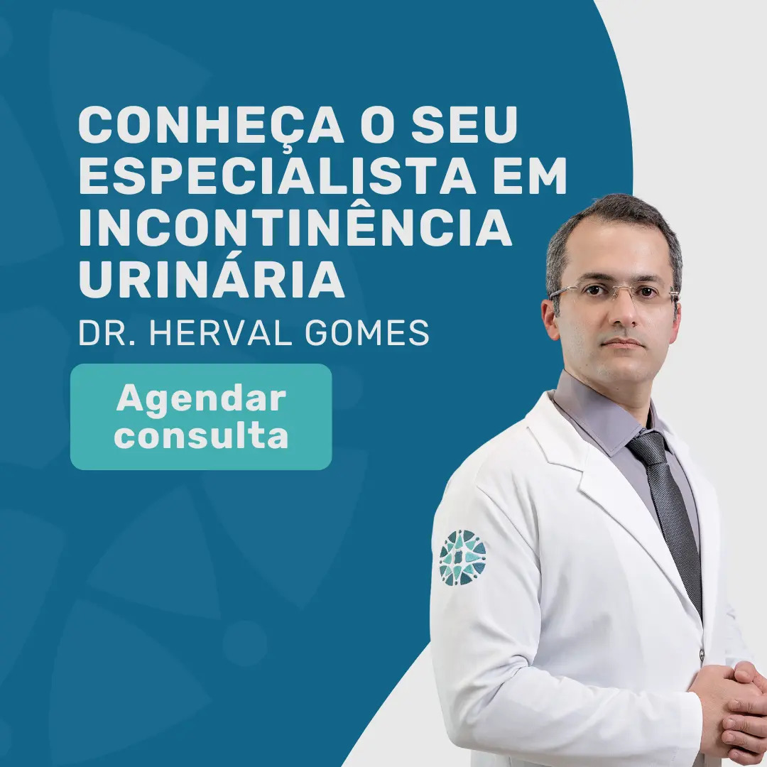 Agende sua consulta com o Dr. Herval Gomes, especialista em incontinência urinária